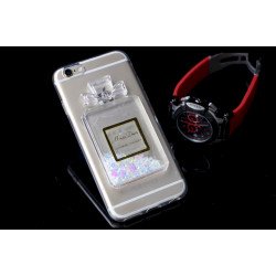 iPhone 7 Plus Perfume Glitter Shake Star Dust Case (Silver)